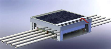 exploded-view drawing of a electrical floor box|floor box design.